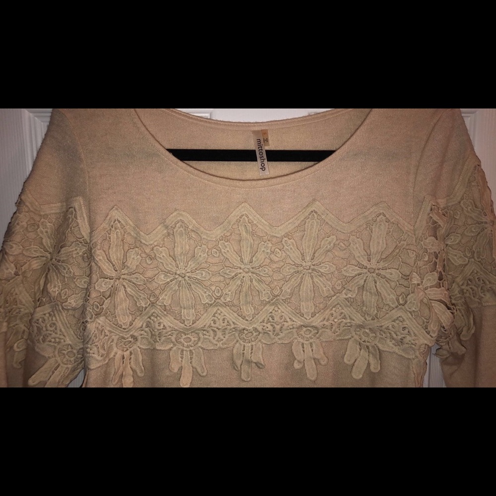 Detailed floral top